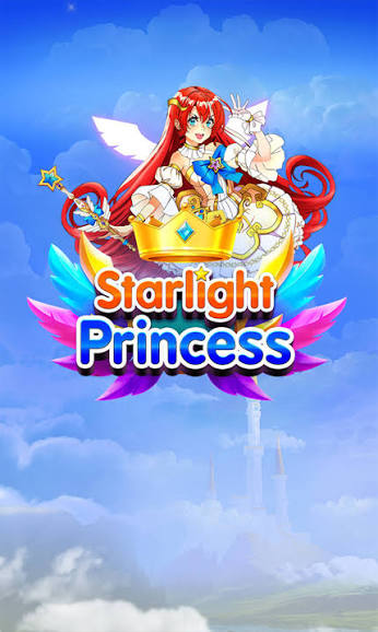Starlight Princess on mobile phone screen